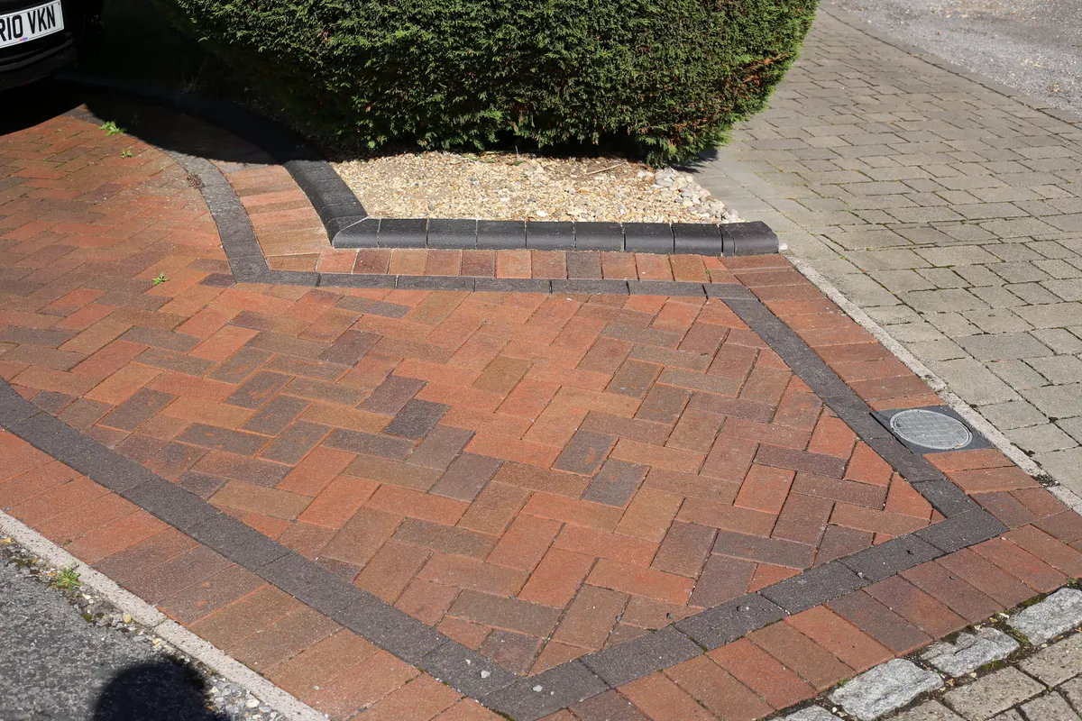 Block paving driveway installation in Horndean
