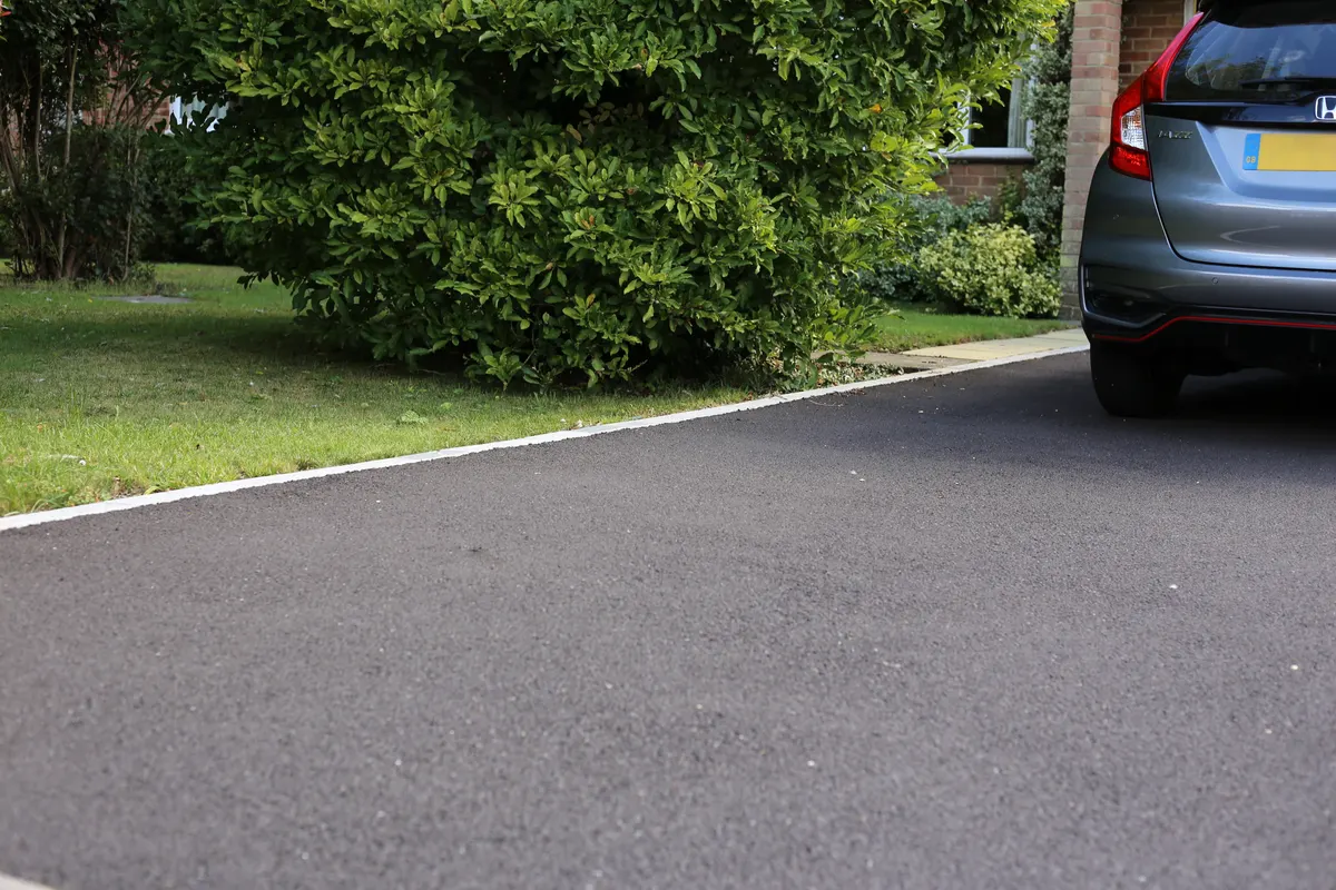 Tarmac surface in Netley