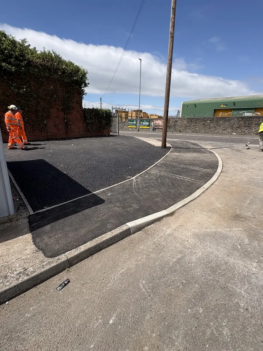 Commercial Asphalt Surfacing at a Bristol Railway Station